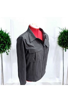 کت طوسی زنانه Bomber Butik - کد 930221387
