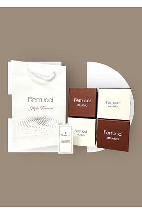 ساعت مچی طلائی زنانه 31-34 میلی متر Ferrucci - کد 931170725