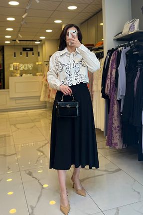 پیراهن نباتی زنانه رگولار Vosse - کد 931190325