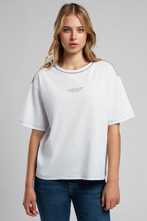 تیشرت نباتی زنانه رگولار Lee Cooper - کد 931174765