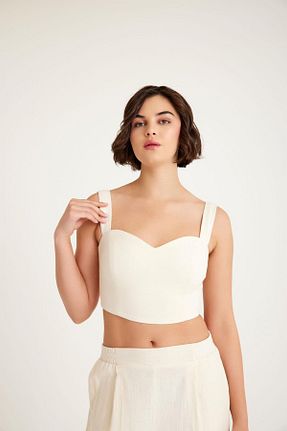 بلوز بژ زنانه ساده SELECTION PATRICE - کد 931171242