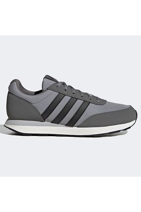 کفش اسنیکر طوسی مردانه بند دار adidas - کد 887260508
