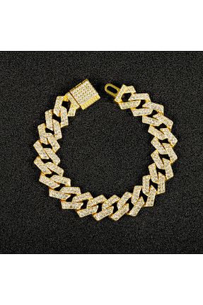 دستبند استیل (فولاد) طلائی زنانه استیل (فولاد) Genel Markalar - کد 846249610