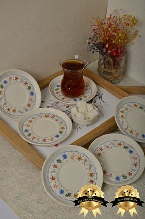 بشقاب سفید پرسلن Heda Porselen - کد 828591929