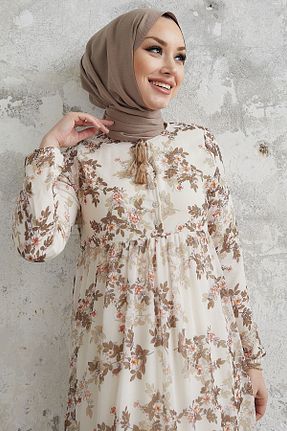 لباس حجاب قهوه ای زنانه Relaxed InStyle - کد 670897986
