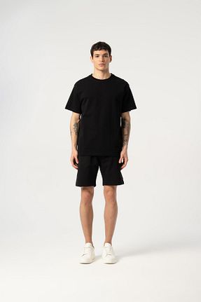 ست بالاتنه و پائین تنه مشکی مردانه %100 پنبه MFY Fashion - کد 931243241