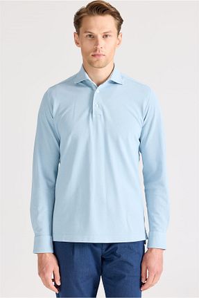 تیشرت آبی مردانه اسلیم فیت doriani - کد 931252294