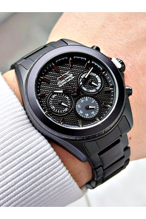 ساعت مچی مشکی مردانه 41-45 میلی متر Slazenger - کد 450276043