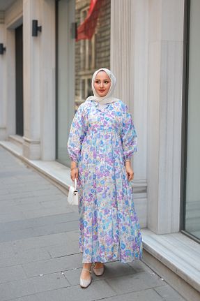 لباس بنفش زنانه بافتنی LOCCO - کد 931267069