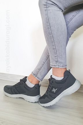 کفش پیاده روی طوسی مردانه جیر FUA - کد 931253924