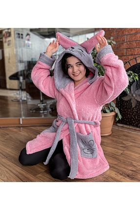 ربدوشام صورتی زنانه ساده Özgüner Oyuncak - کد 931286933