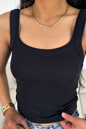 بلوز مشکی زنانه ساده Butik Gardrop - کد 931287424