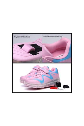 اسکیت بچه گانه صورتی Tek Sıra AyShop - کد 931317508