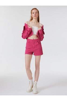 شلوارک و برمودا صورتی زنانه رگولار Loft - کد 364881590