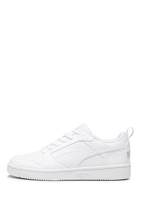 کفش اسنیکر سفید مردانه چرم اصل Puma - کد 747150374