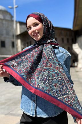 شال رنگی زنانه Kesik Elyaf Sultan Eşarp - کد 931302747