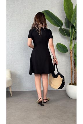 لباس مشکی زنانه بافتنی JANES - کد 931375519