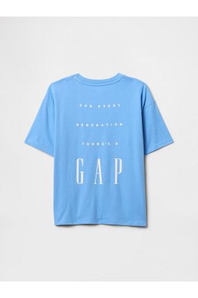 تیشرت آبی بچه گانه رگولار GAP - کد 926748756