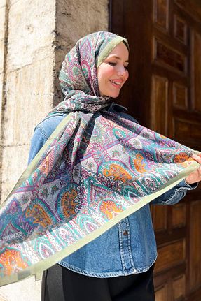 شال رنگی زنانه Kesik Elyaf Sultan Eşarp - کد 931302714