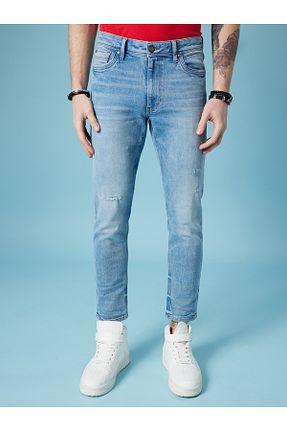 شلوار آبی مردانه پارچه Loft - کد 673822372
