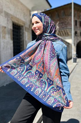 شال رنگی زنانه Kesik Elyaf Sultan Eşarp - کد 931302679