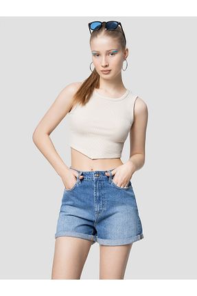 شلوارک و برمودا آبی زنانه رگولار Loft - کد 673860605