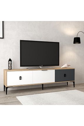 میز و پایه تلویزیون سفید Suntalam Evmo Home - کد 929298115
