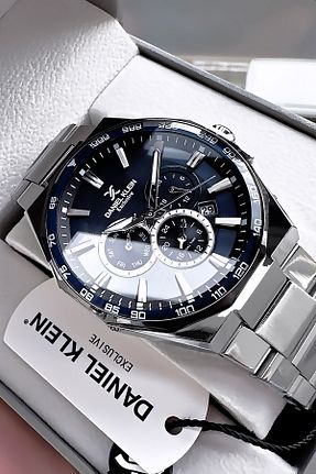 ساعت مچی متالیک مردانه 45 میلی متر Daniel Klein - کد 931321402