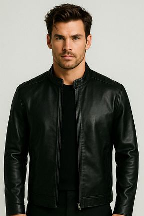 کاپشن مشکی مردانه اسلیم فیت Jack & Jones - کد 849286850