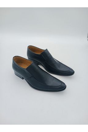 کفش کژوال مشکی مردانه چرم خالص Halıcıoğlu - کد 931329173