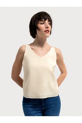بلوز نباتی زنانه ساده Loft - کد 809186586