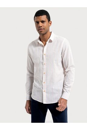 پیراهن سفید مردانه رگولار Loft - کد 809186983