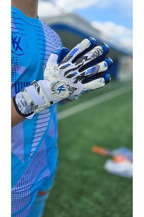 دستکش دروازه بانی آبی مردانه KXSPOR - کد 931329826