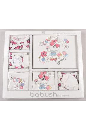 بعد از زایمان زرشکی بچه گانه پنبه ای Babush - کد 929887941
