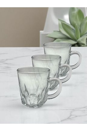 فنجان چای سفید شیشه CİHO - کد 931498959