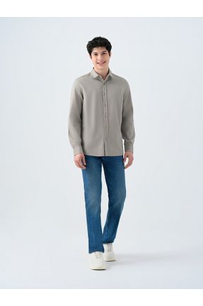 شلوار جین سرمه ای مردانه رگولار Loft - کد 890829238