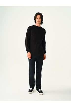 پلیور مشکی مردانه ساده Loft - کد 859029557