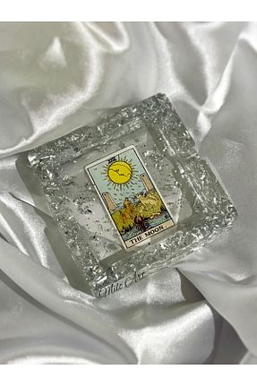 زیر سیگاری سفید اپوکسی Milo Art - کد 931681546