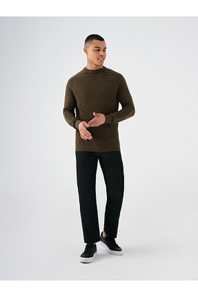 پلیور مشکی مردانه ساده Loft - کد 859216820