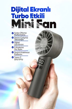 پنکه مشکی Mini Fan MOEN - کد 927032393