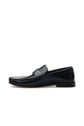 کفش لوفر مشکی مردانه چرم خالص Pierre Cardin - کد 931387010