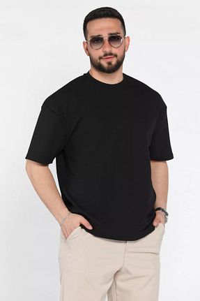 تیشرت مشکی مردانه رگولار MİSHAR İTALİA - کد 931390182