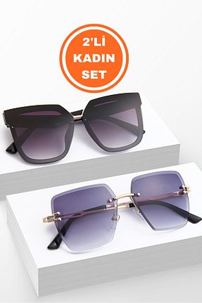 عینک آفتابی رنگی زنانه UV400 Zzla - کد 813727090