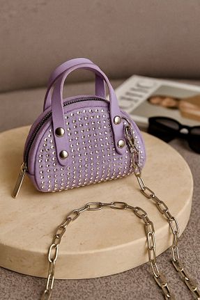کیف دوشی بنفش زنانه Handley - کد 931399363
