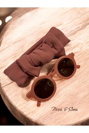 عینک آفتابی قهوه ای بچه گانه بچه گانه NİSASİNA - کد 931720726
