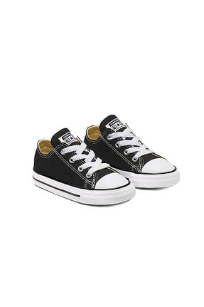کفش اسنیکر مشکی بچه گانه بند دار Converse - کد 931236181