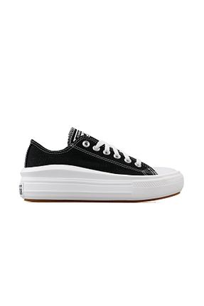 کفش اسنیکر مشکی زنانه بند دار Converse - کد 839469140
