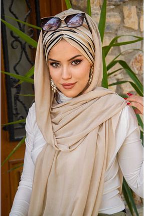 کلاه شنای حجاب مشکی زنانه Aişe Tesettür - کد 744709565