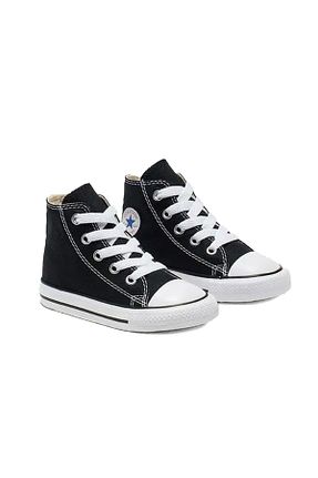 کفش اسنیکر مشکی بچه گانه بند دار Converse - کد 931235819