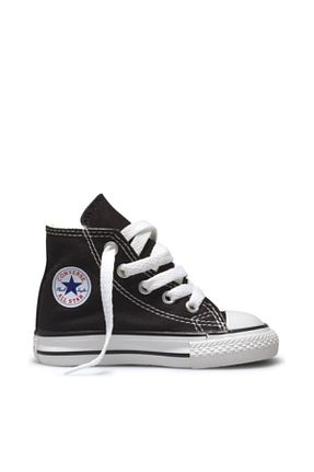 کفش اسنیکر زرشکی بچه گانه بند دار Converse - کد 7015762
